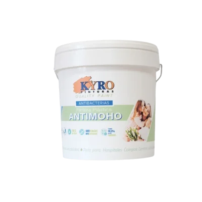 Pintura Plastica Antimoho Blanco Mate